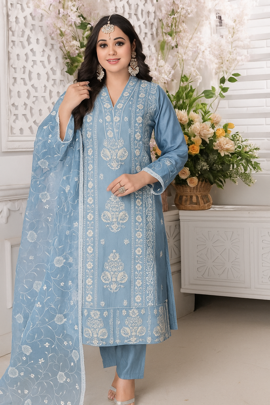 Sky Blossom Suit